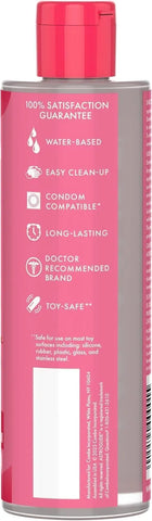 Astroglide Flavored Personal Lubricant 8.5oz Bundle including Strawberry, Birthday Cake, and Peach Flavored Water Based Lubes