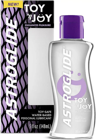 Astroglide Water-Based Lube (5oz), Toy 'n Joy Personal Lubricant for Male and Female, Easy Clean-Up